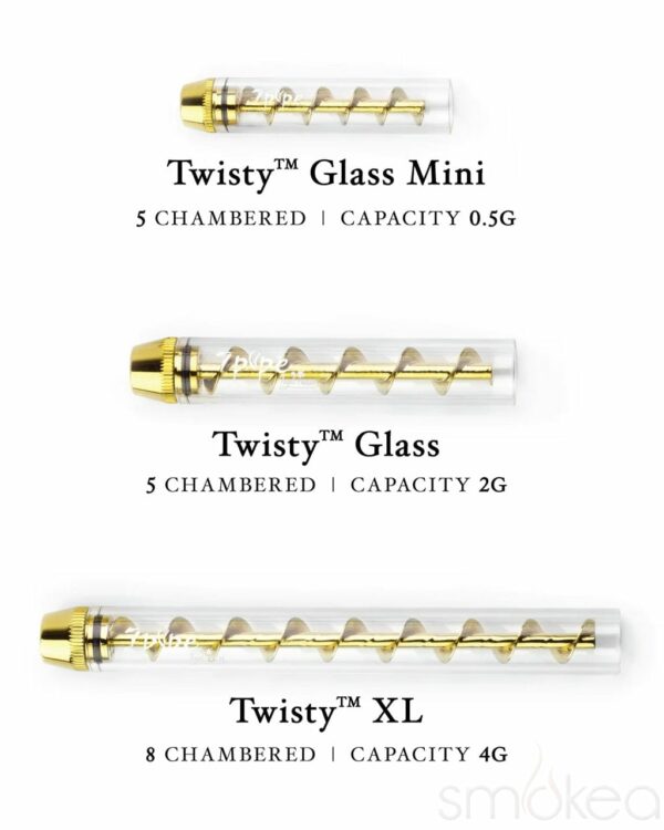 Shop 7 Pipe Twisty Glass Blunt XL in australian