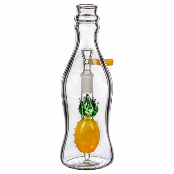 Shop CaliConnected “Pineapple in a Bottle” Mini Bong 🍍 in australian