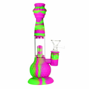 Shop CaliConnected 9” Beehive 2-in-1 Silicone Bong & Dab Straw in australian