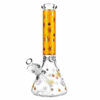 Shop CaliConnected 14” Hemp Leaf Beaker Bong in australian