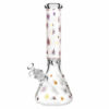 Shop CaliConnected 14” Hemp Leaf Beaker Bong in australian