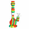 Shop CaliConnected 9” Beehive 2-in-1 Silicone Bong & Dab Straw in australian