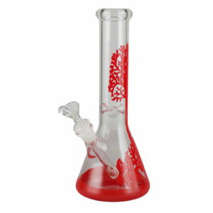 Shop CaliConnected 11” Red Tree Beaker Bong in australian