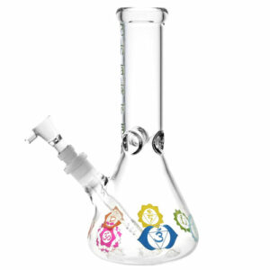 Shop CaliConnected 10” Seven Chakras Beaker Bong in australian