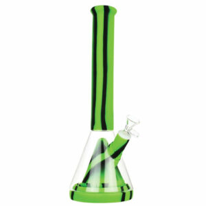 Shop CaliConnected 14” Silicone & Glass Hybrid Beaker Bong in australian