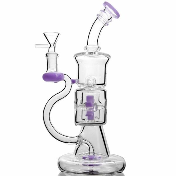 Shop CaliConnected 10” Double Windmill Recycler Bong 🌪 in australian