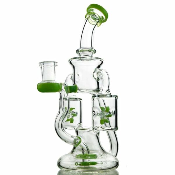 Shop CaliConnected 10” Double Windmill Recycler Bong 🌪 in australian