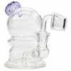 Shop CaliConnected 4.5” Snow Globe Dab Rig in australian