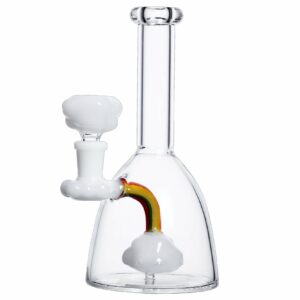 Shop CaliConnected Rainbow Cloud Mini Bong 🌈 in australian