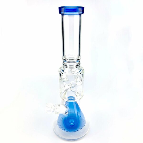 Shop CaliConnected 16” Pyramid Perc Beaker Bong in australian