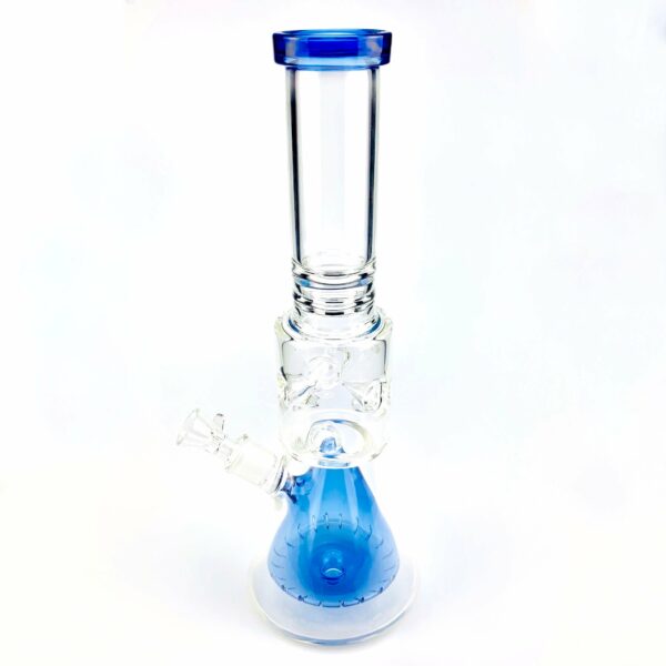 Shop CaliConnected 16” Pyramid Perc Beaker Bong in australian