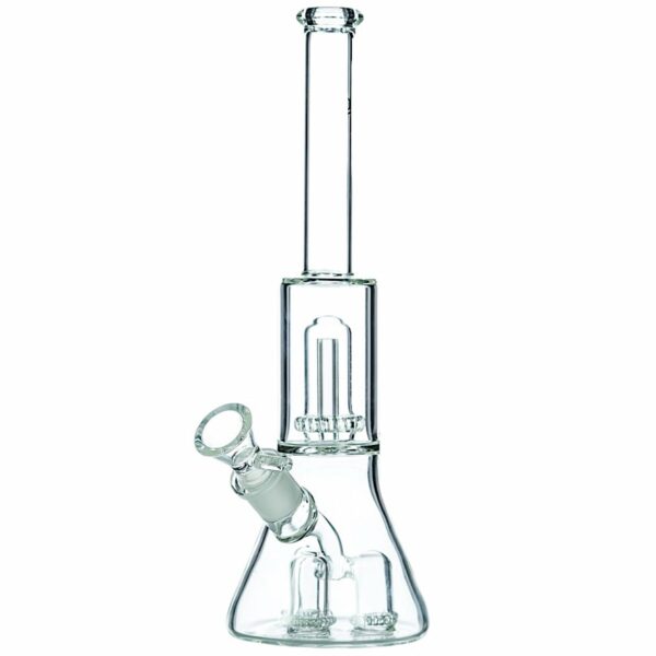 Shop CaliConnected 13” Triple Showerhead to UFO Perc Beaker Bong in australian