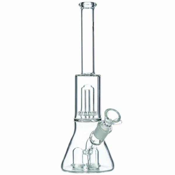 Shop CaliConnected 13” Triple Showerhead to UFO Perc Beaker Bong in australian