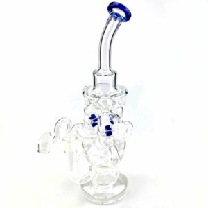 Shop CaliConnected 12.5” Triple Turbine Recycler Bong 🌿🍯 in australian