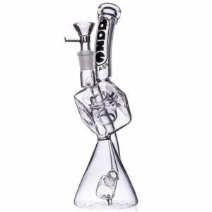 Shop Daze Glass 10" Cube Perc Beaker Bong in australian