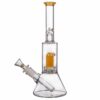 Shop Diamond Glass 10” Skinny Neck UFO Chamber Beaker Bong in australian