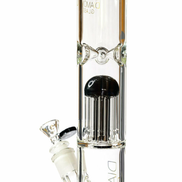 Shop Diamond Glass 13” 8-Arm Tree Perc Straight Tube Bong in australian