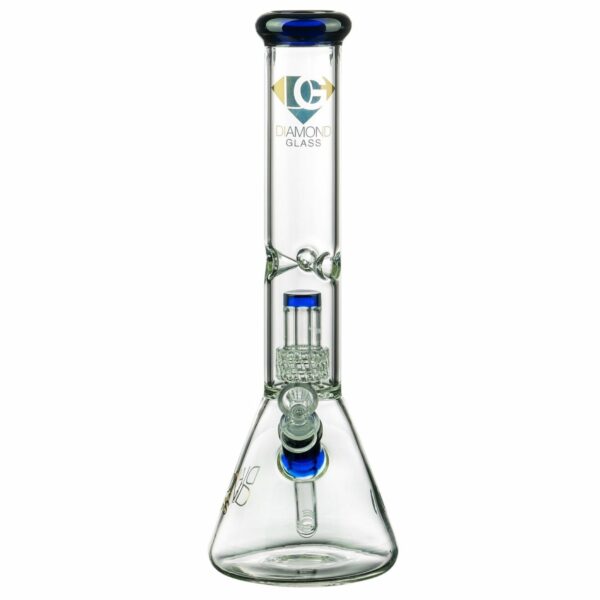 Shop Diamond Glass 14” UFO Perc Beaker Bong in australian