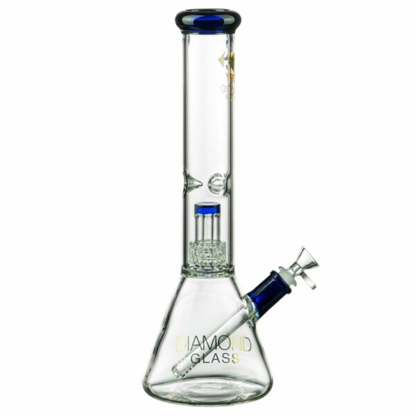 Shop Diamond Glass 14” UFO Perc Beaker Bong in australian