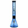 Shop Diamond Glass 15” Black Collared Beaker Bong in australian