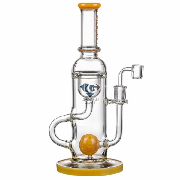 Shop Diamond Glass 12” Ball Perc Incycler Bong 🌿🍯 in australian