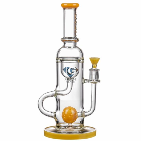 Shop Diamond Glass 12” Ball Perc Incycler Bong 🌿🍯 in australian