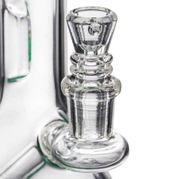 Shop Diamond Glass 8.5” Fixed Downstem Mini Beaker Bong in australian