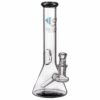 Shop Diamond Glass 8.5” Fixed Downstem Mini Beaker Bong in australian