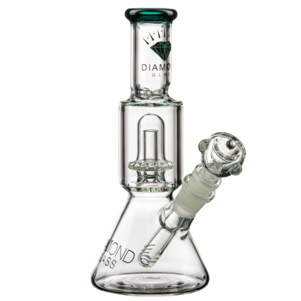 Shop Diamond Glass 8” Short Neck UFO Beaker Bong in australian