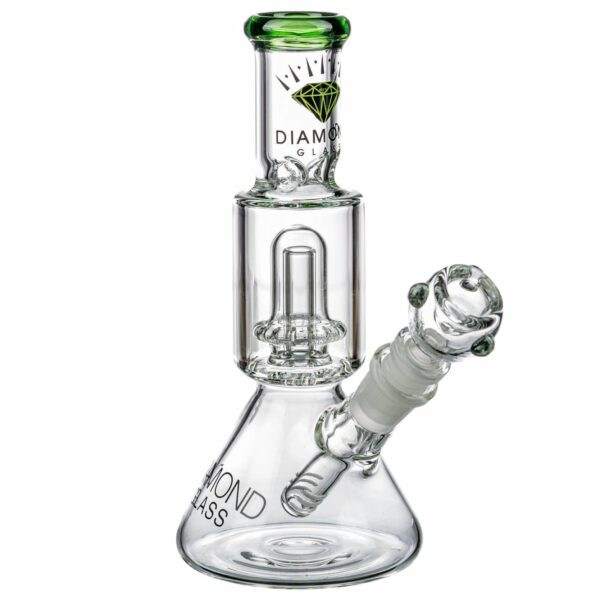 Shop Diamond Glass 8” Short Neck UFO Beaker Bong in australian