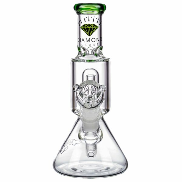 Shop Diamond Glass 8” Short Neck UFO Beaker Bong in australian