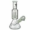 Shop Diamond Glass 8” Short Neck UFO Beaker Bong in australian