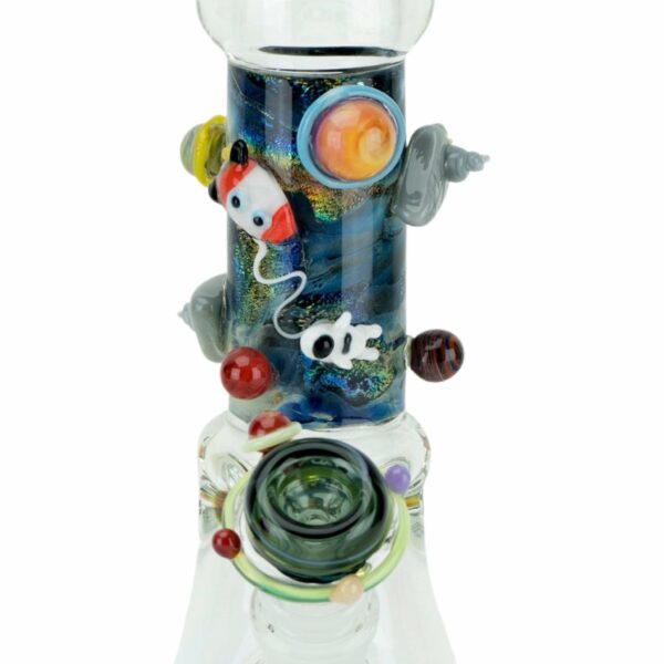 Shop Empire Glassworks 14” Galaxy Beaker Bong 🌙 🔭 in australian