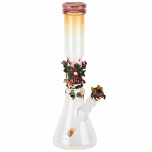 Shop Empire Glassworks 14” Hootie’s Forest Beaker Bong 🦉 in australian