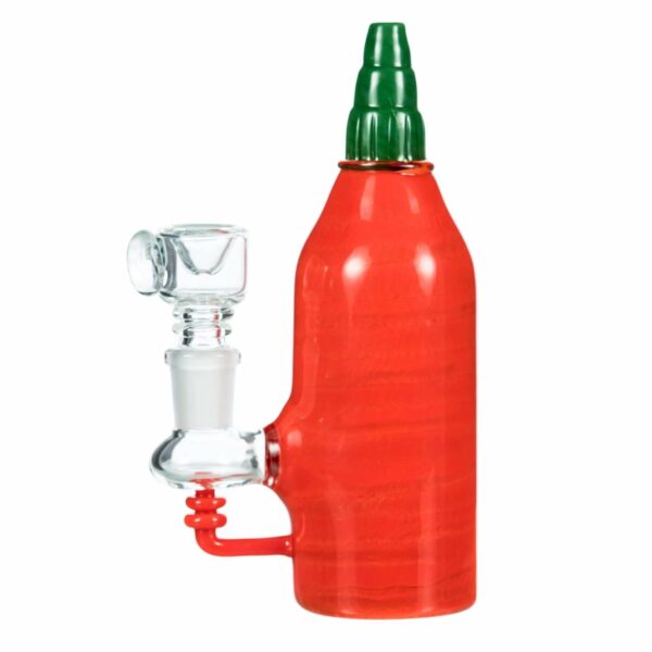 Shop Empire Glassworks Sriracha Bottle Bong in australian