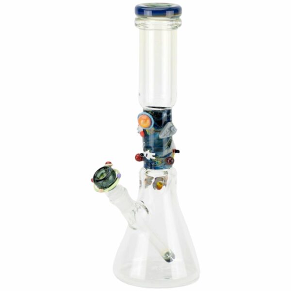 Shop Empire Glassworks 14” Galaxy Beaker Bong 🌙 🔭 in australian