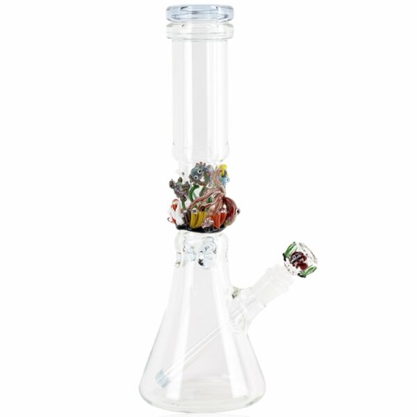 Shop Empire Glassworks 14” Under the Sea Beaker Bong 🐙 in australian