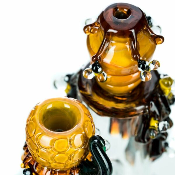 Shop Empire Glassworks Beehive Mini Bong 🐝 in australian