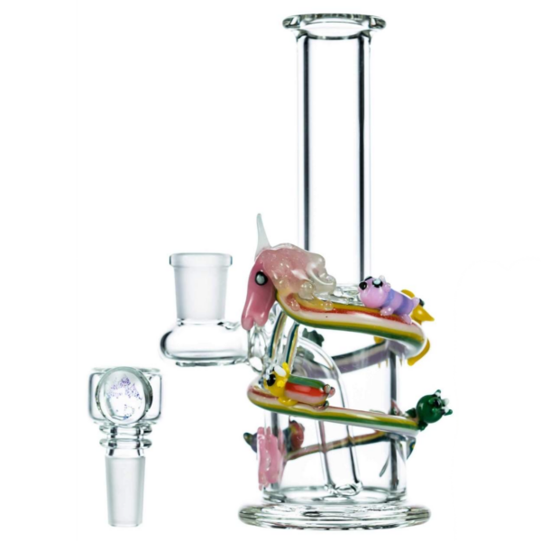 Shop Empire Glassworks Land of Ooo Mini Bong 🌈 in australian