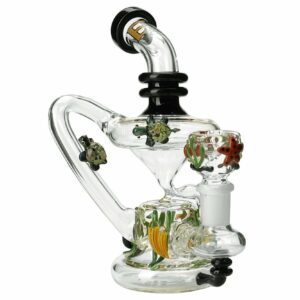 Shop Empire Glassworks East Australian Current Mini Recycler Bong 🐠 in australian