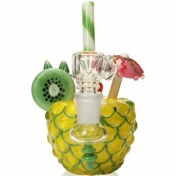 Shop Empire Glassworks “Pineapple Paradise” Mini Bong 🌴🍍 in australian