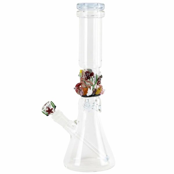 Shop Empire Glassworks 14” Under the Sea Beaker Bong 🐙 in australian