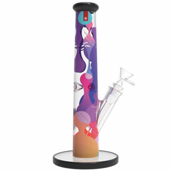 Shop Famous Designs Panorama 12” Straight Tube Bong in australian