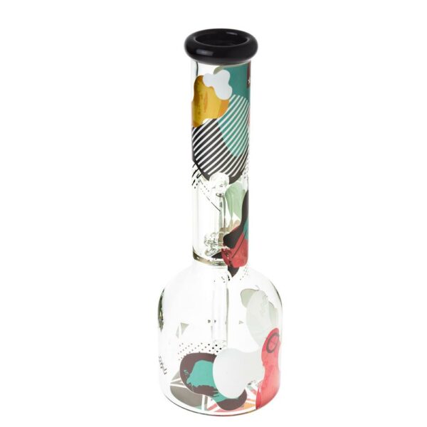 Shop Famous Designs Aquarius 12” Glass Beaker Bong in australian