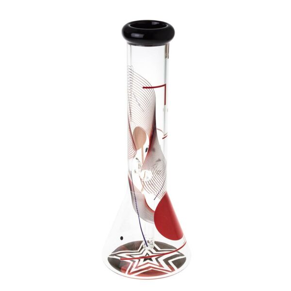 Shop Famous Designs GOA 12” Glass Beaker Bong in australian