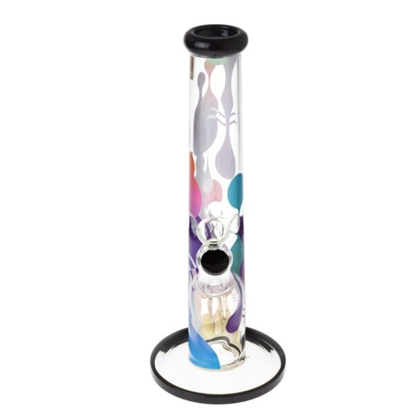 Shop Famous Designs Panorama 12” Straight Tube Bong in australian