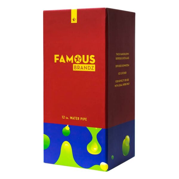 Shop Famous Designs Privilege 12” Glass Beaker Bong in australian