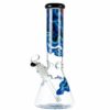 Shop Famous Designs Fabric 12” Glass Beaker Bong in australian