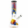 Shop Famous Designs Papaya 12” Glass Beaker Bong in australian