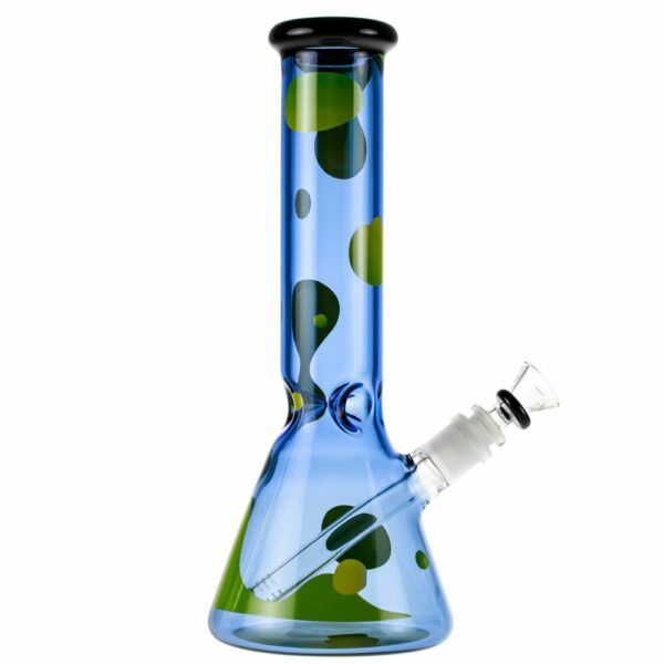 Shop Famous Designs Privilege 12” Glass Beaker Bong in australian